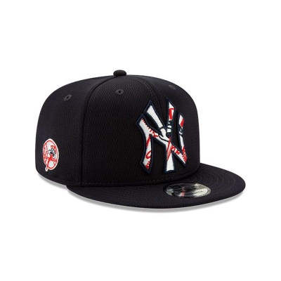 New York Yankees Gorra | New Era MLB Batting Practice 9fifty Snapback Cap Mexico - Azules